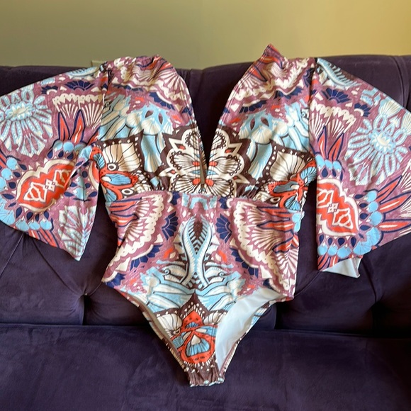 NWT Venus Swimwear Keeley One-Piece women’s size 16 with hygiene liner and box - Picture 2 of 4